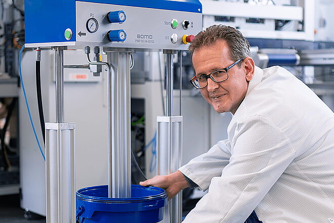 Reliable supply in greasing systems with SOMA medium pumps